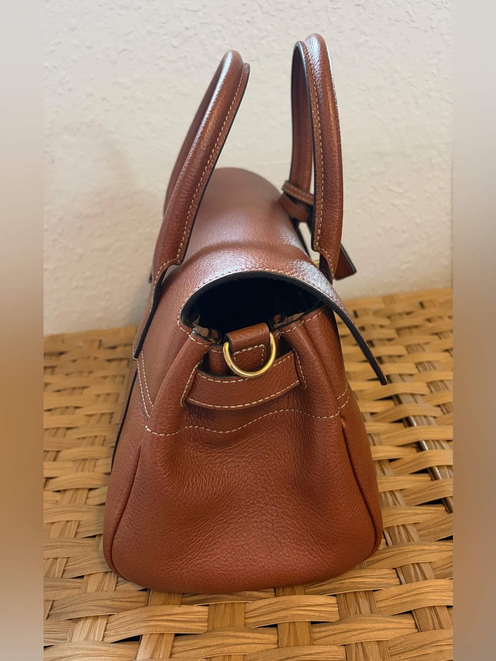 Mulberry Bayswater Satchel - Oak NVT - Picture 15 of 15